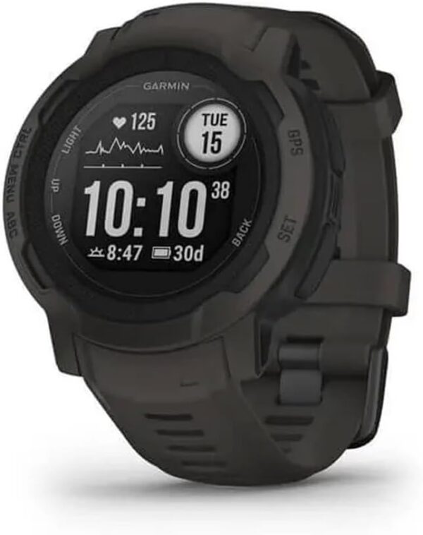 Rugged GPS smartwatch is water-rated to 100 meters and thermal- and shock resistant with fiber- - Image 2