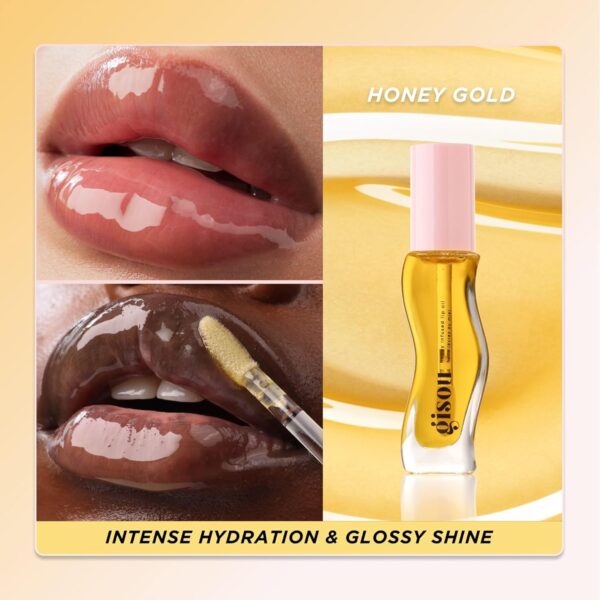 Honey Lip Oil: Our hydrating, non-sticky lip oil is powered by Mirsalehi Honey and Bee Garden Oils